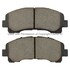 1003-1677C by MPA ELECTRICAL - Quality-Built Disc Brake Pad Set - Black Series, Ceramic