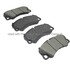 1003-1742M by MPA ELECTRICAL - Quality-Built Black Series Semi-Metallic Brake Pads