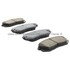 1003-1855AC by MPA ELECTRICAL - Quality-Built Black Series Ceramic Brake Pads w/ Hardware