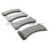 1003-1910M by MPA ELECTRICAL - Quality-Built Black Series Semi-Metallic Brake Pads