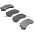 1003-1952M by MPA ELECTRICAL - Quality-Built Black Series Semi-Metallic Brake Pads