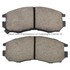 1001-0484M by MPA ELECTRICAL - Quality-Built Premium Semi-Metallic Brake Pads w/ Hardware