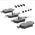 1001-0517M by MPA ELECTRICAL - Quality-Built Premium Semi-Metallic Brake Pads w/ Hardware