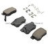 1001-0536AC by MPA ELECTRICAL - Quality-Built Disc Brake Pad, Premium, Ceramic, with Hardware