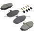 1001-0565M by MPA ELECTRICAL - Quality-Built Premium Semi-Metallic Brake Pads w/ Hardware