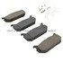 1001-0584C by MPA ELECTRICAL - Quality-Built Premium Ceramic Brake Pads w/ Hardware