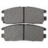 1001-0580M by MPA ELECTRICAL - Quality-Built Premium Semi-Metallic Brake Pads w/ Hardware