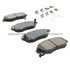 1001-0619M by MPA ELECTRICAL - Quality-Built Premium Semi-Metallic Brake Pads w/ Hardware