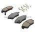 1001-0621M by MPA ELECTRICAL - Quality-Built Premium Disc Brake Pad Set - Semi-Metallic, with Hardware