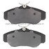 1001-0676C by MPA ELECTRICAL - Quality-Built Premium Ceramic Brake Pads w/ Hardware