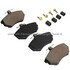 1001-0696C by MPA ELECTRICAL - Quality-Built Premium Ceramic Brake Pads w/ Hardware