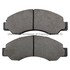 1001-0701M by MPA ELECTRICAL - Quality-Built Premium Semi-Metallic Brake Pads w/ Hardware