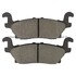 1001-0720M by MPA ELECTRICAL - Quality-Built Premium Semi-Metallic Brake Pads w/ Hardware