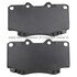 1001-0799M by MPA ELECTRICAL - Quality-Built Premium Disc Brake Pad Set - Semi-Metallic, with Hardware