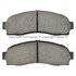 1001-0833AC by MPA ELECTRICAL - Quality-Built Premium Ceramic Brake Pads w/ Hardware