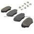 1001-0862M by MPA ELECTRICAL - Quality-Built Premium Semi-Metallic Brake Pads w/ Hardware