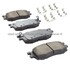 1001-0865M by MPA ELECTRICAL - Quality-Built Premium Semi-Metallic Brake Pads w/ Hardware