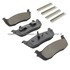 1001-0879M by MPA ELECTRICAL - Quality-Built Premium Semi-Metallic Brake Pads w/ Hardware