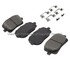 1001-0923M by MPA ELECTRICAL - Quality-Built Premium Semi-Metallic Brake Pads w/ Hardware