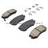 1001-0924M by MPA ELECTRICAL - Quality-Built Premium Semi-Metallic Brake Pads w/ Hardware