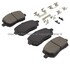 1001-0956M by MPA ELECTRICAL - Quality-Built Premium Semi-Metallic Brake Pads w/ Hardware