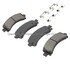 1001-0974AM by MPA ELECTRICAL - Quality-Built Premium Semi-Metallic Brake Pads w/ Hardware