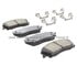 1001-1056M by MPA ELECTRICAL - Quality-Built Premium Semi-Metallic Brake Pads w/ Hardware