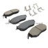 1001-1078AC by MPA ELECTRICAL - Quality-Built Premium Ceramic Brake Pads w/ Hardware