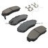 1001-1089M by MPA ELECTRICAL - Quality-Built Premium Semi-Metallic Brake Pads w/ Hardware