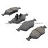 1001-1175M by MPA ELECTRICAL - Quality-Built Premium Semi-Metallic Brake Pads