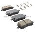 1001-1184M by MPA ELECTRICAL - Quality-Built Premium Semi-Metallic Brake Pads w/ Hardware