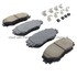 1001-1210M by MPA ELECTRICAL - Quality-Built Premium Semi-Metallic Brake Pads w/ Hardware