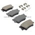 1001-1212M by MPA ELECTRICAL - Quality-Built Premium Semi-Metallic Brake Pads w/ Hardware