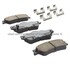 1001-1352C by MPA ELECTRICAL - Quality-Built Disc Brake Pad, Premium, Ceramic, with Hardware