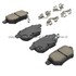 1001-1354M by MPA ELECTRICAL - Quality-Built Premium Semi-Metallic Brake Pads w/ Hardware