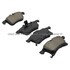 1001-1361C by MPA ELECTRICAL - Quality-Built Premium Ceramic Brake Pads w/ Hardware