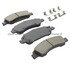 1001-1363M by MPA ELECTRICAL - Quality-Built Premium Disc Brake Pad Set - Semi-Metallic, with Hardware