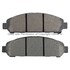 1001-1401M by MPA ELECTRICAL - Quality-Built Premium Semi-Metallic Brake Pads w/ Hardware