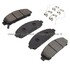 1001-1401M by MPA ELECTRICAL - Quality-Built Premium Semi-Metallic Brake Pads w/ Hardware