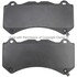 1001-1405AM by MPA ELECTRICAL - Quality-Built Premium Disc Brake Pad Set - Semi-Metallic, with Hardware