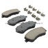 1001-1406M by MPA ELECTRICAL - Quality-Built Premium Semi-Metallic Brake Pads w/ Hardware