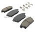 1001-1467M by MPA ELECTRICAL - Quality-Built Premium Semi-Metallic Brake Pads w/ Hardware