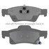 1001-1498M by MPA ELECTRICAL - Quality-Built Premium Semi-Metallic Brake Pads w/ Hardware