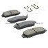 1001-1506M by MPA ELECTRICAL - Quality-Built Premium Semi-Metallic Brake Pads w/ Hardware