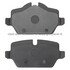 1001-1554M by MPA ELECTRICAL - Quality-Built Premium Semi-Metallic Brake Pads w/ Hardware