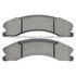 1001-1565AM by MPA ELECTRICAL - Quality-Built Premium Semi-Metallic Brake Pads w/ Hardware