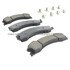 1001-1565M by MPA ELECTRICAL - Quality-Built Premium Semi-Metallic Brake Pads w/ Hardware