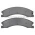 1001-1565M by MPA ELECTRICAL - Quality-Built Premium Semi-Metallic Brake Pads w/ Hardware