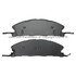 1001-1611AM by MPA ELECTRICAL - Quality-Built Premium Disc Brake Pad Set - Semi-Metallic, with Hardware