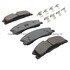 1001-1611M by MPA ELECTRICAL - Quality-Built Premium Semi-Metallic Brake Pads w/ Hardware